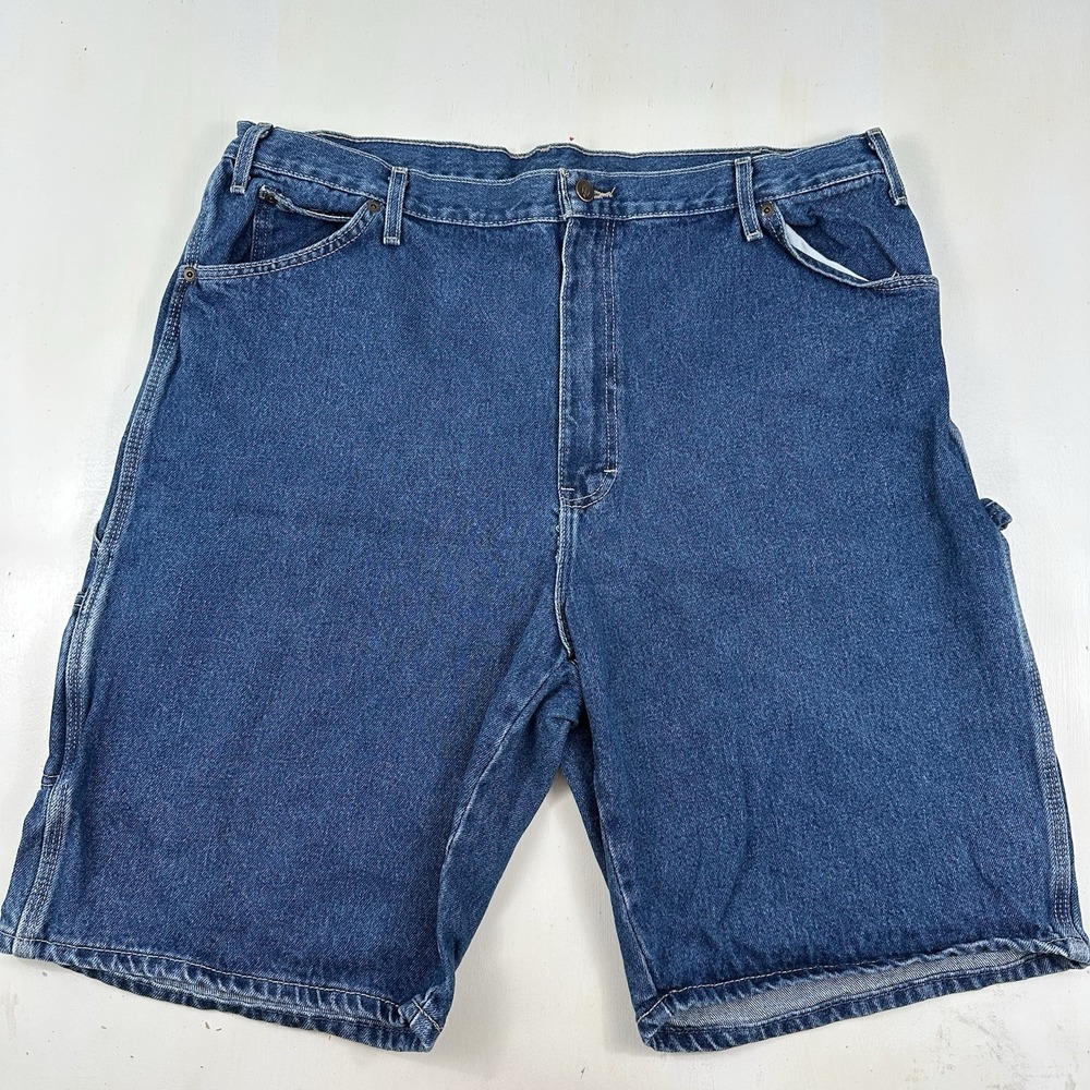 Y2K Dickies Relaxed Carpenter Jeans Shorts Men’s Actual 40x11 Blue Denim Jorts‎
